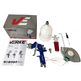 Pistol de vopsit pneumatic 1,7mm pahar 600 ml V81291 Verke – Kraft&Dele