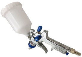 Pistol de vopsit pneumatic HVLP VERKE H-888P, duză 1,5 mm, rezervor 600 ml, pentru lucrări de vopsire precise și uniforme - Img 3