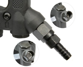 Pistol pneumatic de impact 1" BJC 997 MAR-POL M80532 – Forță brută 5500Nm, evacuare laterală, profesional pentru TIR și utilaje - Img 7
