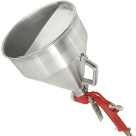 Pistol pneumatic pentru tencuit și zugrăvit VERKE 5L din aluminiu, cu duze interschimbabile 4/6/8 mm - Img 4