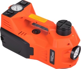 Podnoșnik auto electric 12V KraftDele KD1367 cu compresor, lanternă LED și valiză, capacitate ridicare 5T - Img 4