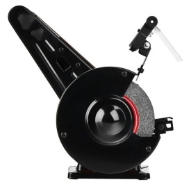 Polizor de banc cu bandă KraftDele KD568, 1800W, disc 150x20 mm, bandă 50x686 mm, pentru ascuțire și șlefuire - Img 8