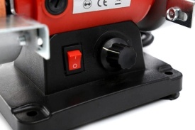 Polizor de banc KraftDele KD544 200W cu ax flexibil și turație reglabilă pentru șlefuire și polizare de precizie - Img 3