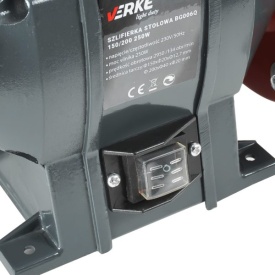 Polizor de banc uscat și umed 150/200 mm, 250 W, cu 2 discuri laterale, pentru ascuțire și șlefuire precisă MaxRom V08031 - Img 11