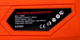 Polizor electric orbital excentric KraftDele KD3025, 1500W, disc 150 mm, turație variabilă 1500-4500 RPM - Img 11