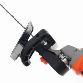 Polizor unghiular cu acumulator 20V KraftDele KD10624 2 în 1 cu adaptor de fierăstrău, 2 baterii 3.0 Ah și accesorii incluse - Img 6