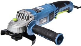 Polizor unghiular KraftDele 1500W, 125 mm, cu reglaj în 5 trepte, 12000 rpm, mâner auxiliar 3 poziții, model KD3045