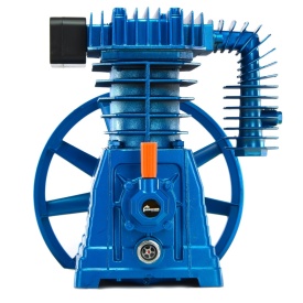 Pompa compresor de aer cu 2 pistoane de 90mm debit 960l/min 4-5 kW 10 bari Barracuda B-AC2090H - Img 6