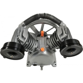 Pompa compresor de aer cu 2 pistoane de 90mm in V cu debit 750 l/min 4kW V2090R (imbunatatit) – Kraft&Dele