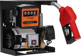 Pompa de transfer motorină și ulei KraftDele KD1174 cu pistol automat AUTO STOP, debit 75 l/min, 230V - Img 5