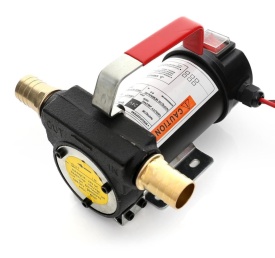 Pompa electrică 24V pentru transfer motorină și ulei KraftDele KD1160, portabilă, cu filtru extern și valvă - Img 10