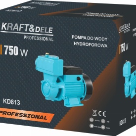 Pompă hidrofor pentru apă curată KraftDele KD813, 750W, debit 55 l/min, înălțime de refulare 60 m - Img 8