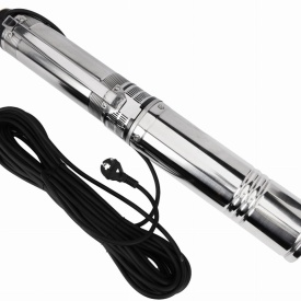 Pompa submersibilă cu șurub KraftDele KD1703 pentru puț și hidrofor, 0,65 kW, 45 l/min, înălțime refulare 50 m - Img 4