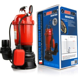 Pompa submersibilă Mar-Pol pentru apă murdară și curată cu plutitor și tocător, 0,75 kW, debit 18000 l/h, refulare 2" - Img 6