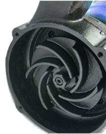 Pompă submersibilă pentru fosă cu tocător 2850W 2” KraftDele KD755 – 21000L/h, 23m refulare - Img 2