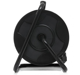 Prelungitor electric cu tambur KraftDele KD4017, 25 m, 4 prize cu împământare, cablu 3 x 2,5 mm² pentru grădină și atelier - Img 5