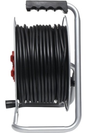 Prelungitor electric pe tambur KraftDele KD4022, 50 m, 4 prize 230 V cu împământare, cablu 3x2,5 mm, pentru grădină și atelier - Img 5