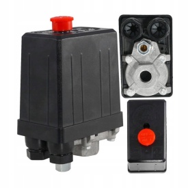 Presostat profesional pentru compresor aer 20A 230V presiune de lucru intre 5 si 8 bari diametru de prindere 1/4"
