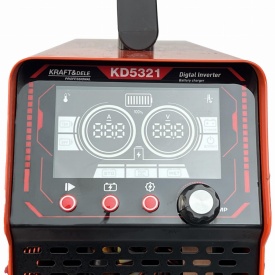 Redresor auto cu pornire asistată KraftDele KD5321, 12/24V, 80A, 600A start, pentru acumulatori 50-800Ah - Img 11