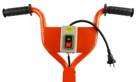Riglă vibratoare electrică pentru beton 1,5 m Mar-Pol M79497, 200 W, profil aluminiu tip L, 230 V, IP65 - Img 9