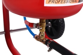 Sablator pneumatic 19L KraftDele KD5879 – aparat de sablare cu furtun și suport mobil - Img 10