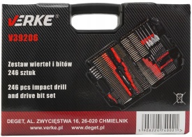 Set 246 piese de burghie și biți MaxRom în valiză, pentru lemn, metal și beton, cu accesorii complete de găurire și înșurubare - Img 12