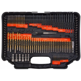 Set burghie, bituri si chei strangere 246 elemente VERKE V39206 – Kraft&Dele