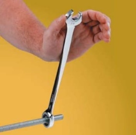 Set chei combinate fixe cu clichet 8-19 mm, 12 piese, din oțel CrV, pentru service auto și atelier - Img 5