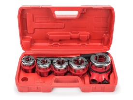 Set clupa filiera filetat manuala 5 piese 3/8"; 1/2"; 3/4"; 1"; 1 1/4" MXM55810