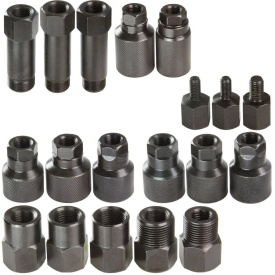 Set pneumatic extractor injectoare Mar-Pol M57682, cu adaptoare multiple pentru demontare în atelier auto - Img 3