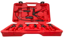 Set profesional 9 piese clești pentru coliere de strângere auto MaxRom, pentru furtunuri, coliere elastice, CLIC și CLIC-R - Img 8