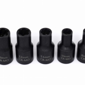 Set profesional de tubulare pentru șuruburi deteriorate 1/2 inch, 15 piese, KraftDele KD11793, cu valiză - Img 12