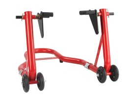 Set stand moto față și spate Mar-Pol M80172, suport universal pentru service, întreținere și ridicare motocicletă - Img 3