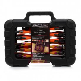 Set surubelnite 58 elemente KraftDele KD10903 - Img 3
