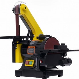 Șlefuitor combinat cu bandă și disc KraftDele KD5295, 600 W, pentru lemn, metal și materiale sintetice