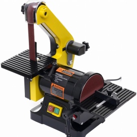 Șlefuitor combinat cu bandă și disc KraftDele KD5295, 600 W, pentru lemn, metal și materiale sintetice - Img 4