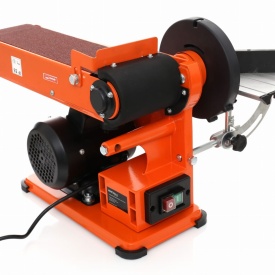 Șlefuitor de banc cu bandă și disc KraftDele KD1730, 600W, masă reglabilă, pentru prelucrare precisă a lemnului - Img 7