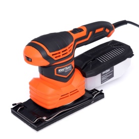Șlefuitor excentric orbital 3 în 1 KraftDele KD3063, 1200W, cu reglaj de turație și recipient pentru praf