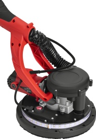 Șlefuitor telescopic pentru gips-carton KraftDele KD3134, 2000W, 800-1750 rpm, disc 225 mm, cu aspirare praf și LED - Img 8