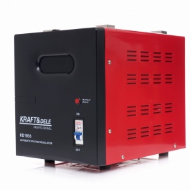 Stabilizator automat de tensiune AVR 5000VA 230V KraftDele KD1935 pentru protecția echipamentelor electrice și electronice