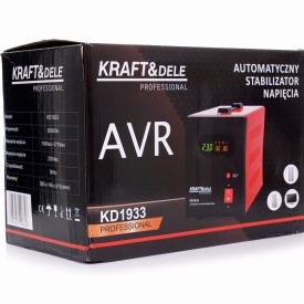 Stabilizator de tensiune AVR 2000VA 230V KraftDele KD1933 pentru protecția echipamentelor electrice și electrocasnicelor - Img 8
