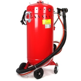 Statie sablare mobila cu aspirator integrat 105L (28 Gal) MAR-POL M80593 – 1200W, fără praf, presiune 8.3 bar - Img 3