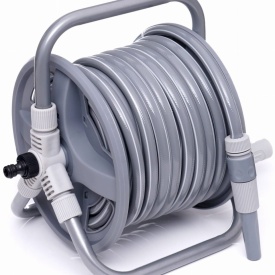 Stativ cu furtun de grădină 40 m + 2 m KraftDele KD2080, suport aluminiu, furtun 1/2 inch, set pentru udare - Img 7