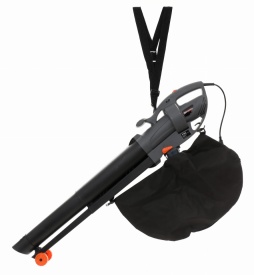 Suflantă electrică cu aspirare 2 în 1 KraftDele KD5140, 3600W, sac 35L, funcție de mărunțire pentru frunze și resturi ușoare