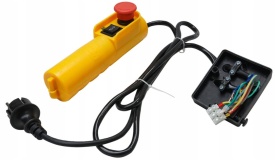 Telecomandă cu fir pentru troliu electric de construcții 300/600 kg MaxRom, control sigur și precis - Img 5