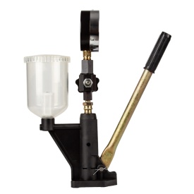 Tester pentru capete de injectoare diesel Mar-Pol M57686, 0-600 bar, cu manometru, rezervor și 2 adaptoare - Img 8