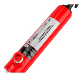 Trăgător hidraulic pentru tinichigerie KraftDele KD12686, 10 tone, cu 2 cârlige, cursă 130 mm - Img 11
