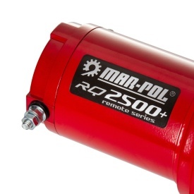 Troliu electric 12V Mar-Pol RQ2500 pentru ATV, quad și plug, 2500 lbs, cu pilot wireless și cablu de oțel 15 m - Img 2