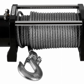Troliu electric auto 12V KraftDele KD1564, 9500 lbs / 4300 kg, cu cablu de oțel, telecomandă fir și wireless, husă inclusă - Img 4