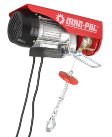 Troliu electric cu cablu Mar-Pol YT-150/300, 230V, 150/300 kg, 550W, pentru garaj, atelier și șantier - Img 3